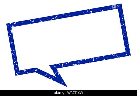 blank sign. blank square speech bubble. blank Stock Vector