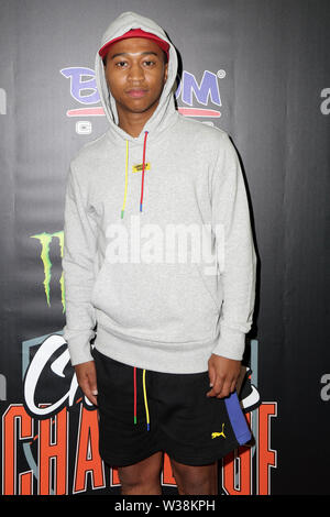 July 8, 2019 - Westwood, CA, USA - LOS ANGELES - JUL 8:  Shiggy  at the Monster Energy $50K Charity Challenge Celebrity Basketball Game at the Pauley Pavillion on July 8, 2019 in Westwood, CA (Credit Image: © Kay Blake/ZUMA Wire) Stock Photo