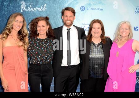 LOS ANGELES JUL 9 Bethany Hamilton Adam Dirks at the Bethany Hamilton Unstoppable Los Angeles Premiere at the ArcLight Theater on July 9 2019 in Los Angeles CA Stock Photo Alamy