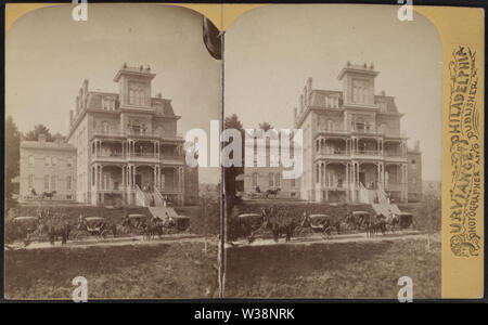 Watkin's hotel, by Purviance, W T (William T) Stock Photo