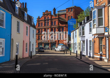 weymouth seaside town, picturesque harbour and beach front, dorset, southern england, uk, gb Stock Photo