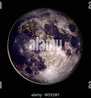 Earth. Space art. Elements of this image furnished by NASA.