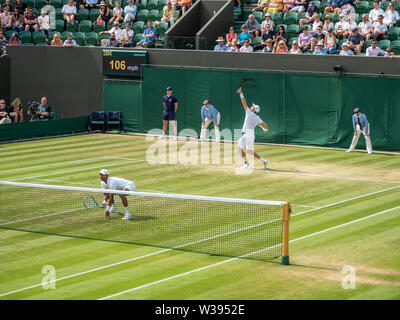 Wimbledon Tennis Tournament, London, England Stock Photo