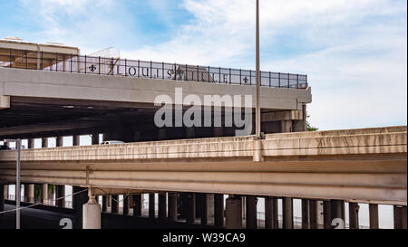 Bridge to Louisville Kentucky - LOUISVILLE, USA - JUNE 14, 2019 Stock Photo