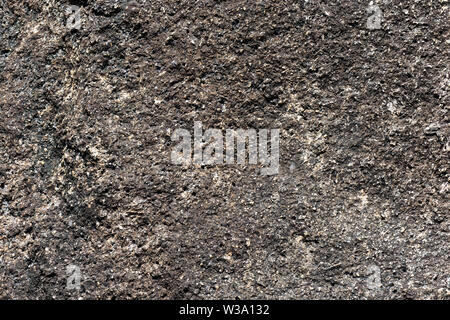 Texture of rocks on the seashore close-up. Natural stone background Stock Photo
