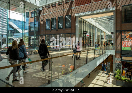 Utrecht, Netherlands, Hoog Catharijne Mall, Shopping Center, Bahnhofsviertel, Stock Photo