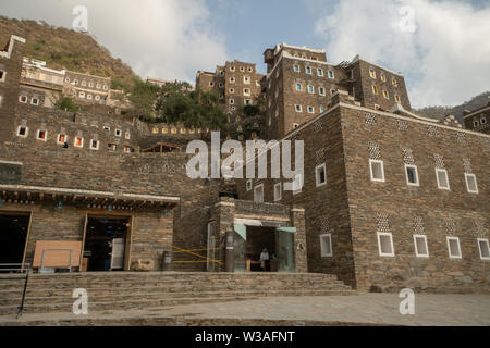 Rojal Heritage Vilage in Asir Province in Saudi Arabia Stock Photo