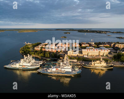 Scenery in Helsinki, Finland Stock Photo