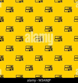 Two books pattern vector Stock Vector