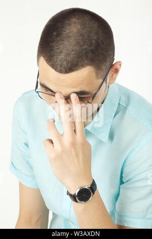 Businessman looking frustrated Stock Photo