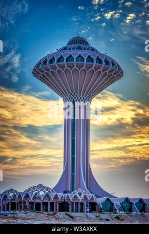 Beautiful Sunrise view at Dammam Al Khobar Corniche Saudi Arabia. Stock Photo