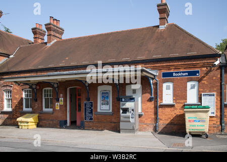 Bookham Railway Station, Surrey, GB, United Kingdom, England, N 51 17 ...