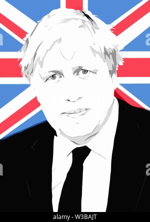boris johnson vector illustration Stock Vector Image &amp; Art - Alamy
