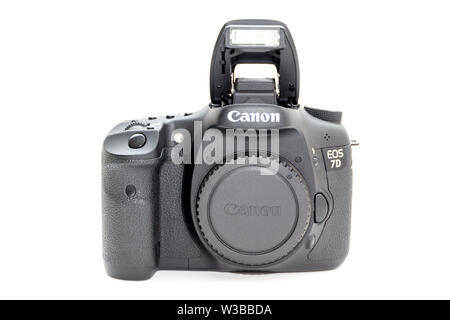 Rome, Italy - March 06, 2019: Canon 7D dslr camera beautiful still life Stock Photo