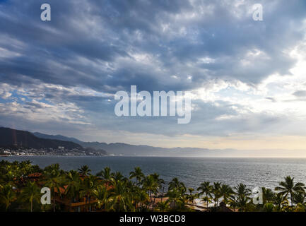 View of Bahia De Banderas Stock Photo