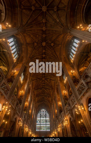 John Rylands Library Manchester Stock Photo