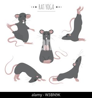 https://l450v.alamy.com/450v/w3bn9k/rat-yoga-poses-and-exercises-cute-cartoon-clipart-set-vector-illustration-w3bn9k.jpg