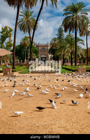 Plaza de America, Seville, Spain Stock Photo