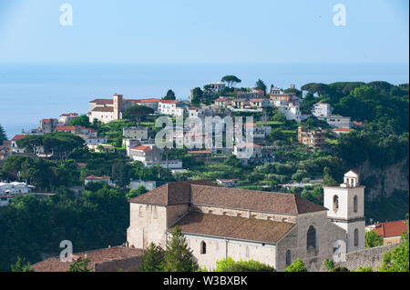 Ravello view from the small village Scala Stock Photo