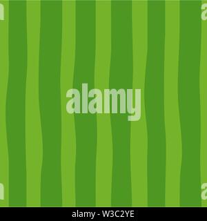 Abstract seamless pattern of smooth vertical green lines, watermelon texture. Green stripes. Watermelon peel. Striped background. For textile fabric d Stock Vector