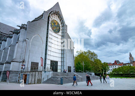 Cathédrale Notre-Dame-de-la-Treille Stock Photo