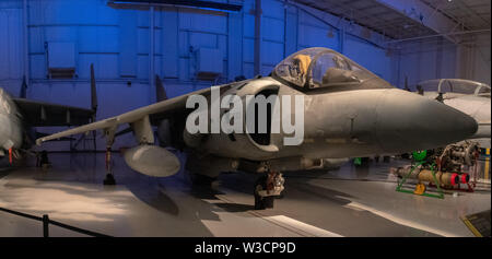A McDonnell Douglas AV-8B Harrier II Stock Photo