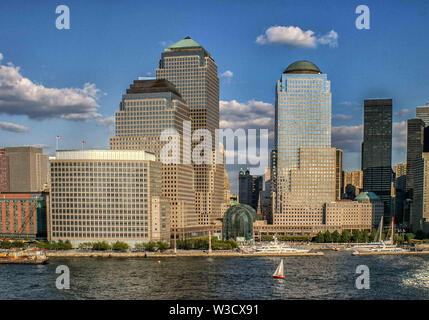 Remaining World Trade Center Buildings Surrounding The Ground Zero