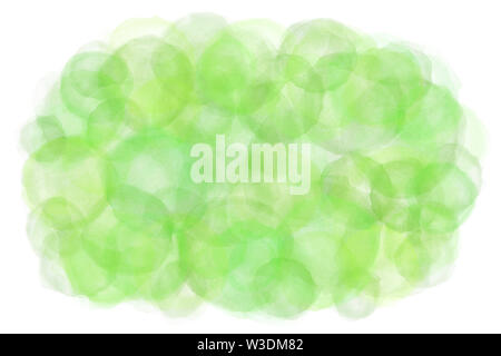 Pastel color summer green abstract on natural watercolor hand paint background Stock Photo