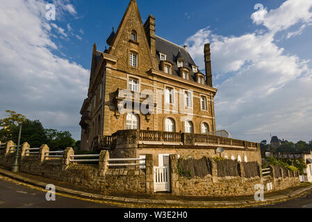 old ville in Dinard in Brittany. FranceDinard in Brittany. France Stock Photo