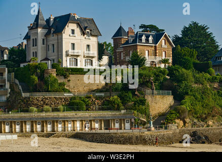 old ville in Dinard in Brittany. FranceDinard in Brittany. France Stock Photo