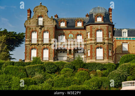 old ville in Dinard in Brittany. France Stock Photo