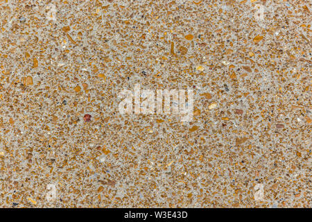 Colorful stones set in concrete on a path for a texture background. Stock Photo
