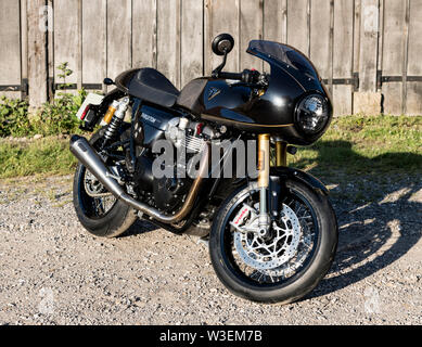 2019 Triumph Thruxton TFC Stock Photo