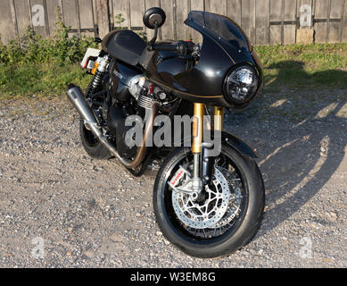 2019 Triumph Thruxton TFC Stock Photo