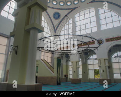 Modern Islamic Mosque in Tirana, Albania Stock Photo