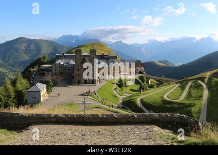 Basilica of Our Lady of La Salette, France Stock Photo