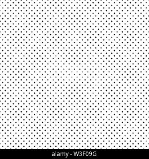 Monochrome geometrical seamless star pattern background design - abstract vector illustration from curved stars Stock Vector