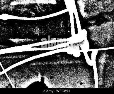 Distressed grunge grainy overlay texture. Scratch Old Texture Wa Stock Vector