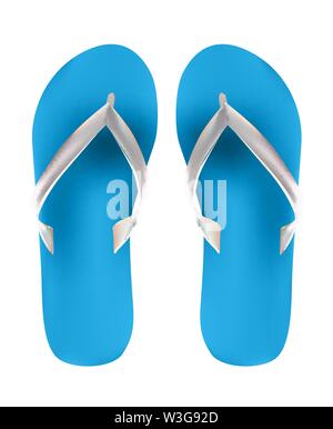 Beach Flip Flop Icon Illustration Stock Vector