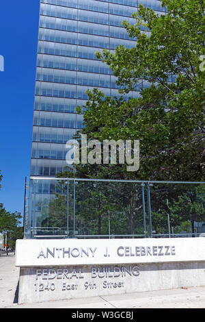 Anthony J. Celebrezze Federal Building, erected in 1966, had an