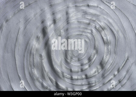 silver color painted bacground texture Stock Photo