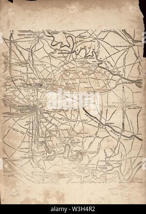 Civil War proof maps United States - Civil War Proof Maps United States W3h4r2