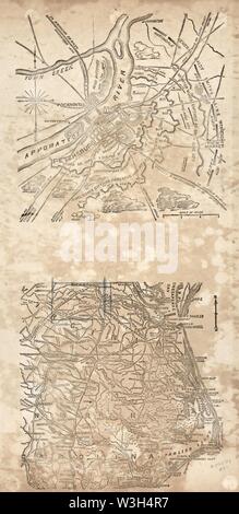 Civil War proof maps United States - Civil War Proof Maps United States W3h4r7