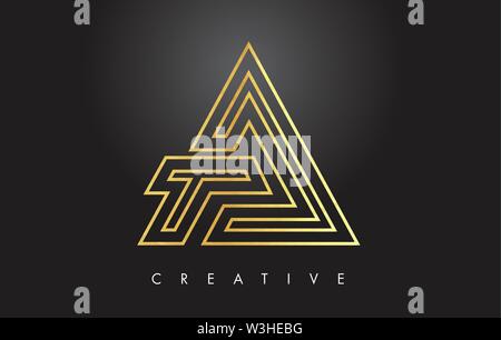 Letter N Logo Icon Design with Golden Swoosh and Creative Cut Curved ...
