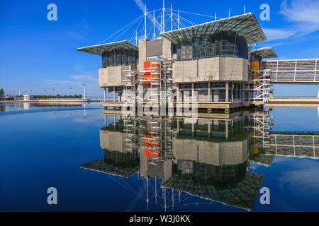 Oceanario de Lisboa Stock Photo