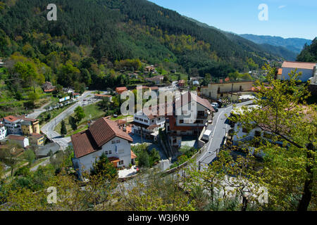 General view of Geres Minho District Portugal Stock Photo