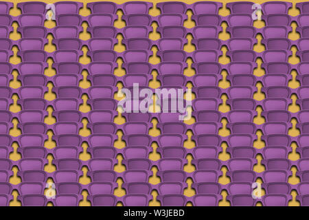 Creative pattern  purple Glasses background. Summer concept. Stock Photo