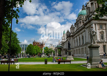 Belfast City Hall, Northern Ireland Stock Photo