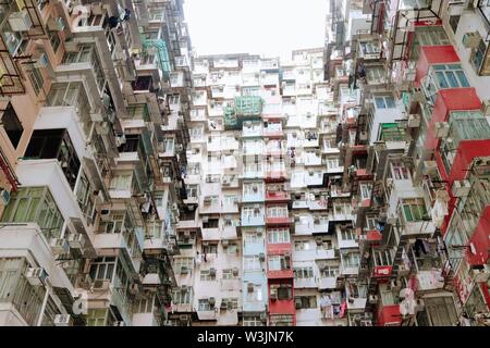 Yick Fat Housing Complex Stock Photo