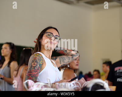 Heavily tattooed girl hi-res stock photography and images - Alamy